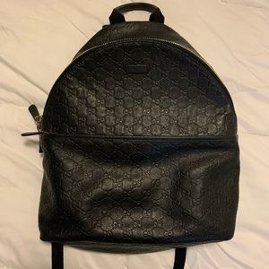 Gucci guccissima Leather Backpack